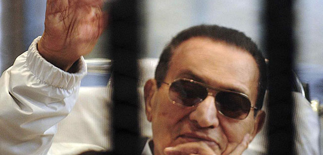 Imagen de archivo de Mubarak, de abril de este año. | Reuters