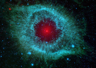 La nebulosa 'Helix', descubierta por el telescopio 'Spitzer'. | NASA