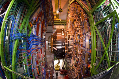 Detector del experimento CMS en el CERN. | AFP