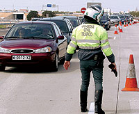 M�s de 1.000 detenidos por conducir sin carn�