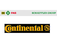 logotipos de Schaffler y Continental