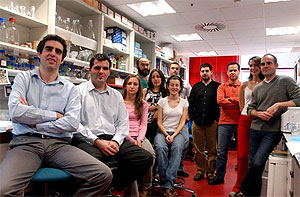 Manel Esteller con su equipo (Foto: CNIO) Manel Esteller con su equipo (Foto: CNIO)