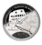 Moneda de colecci�n de 12 euros