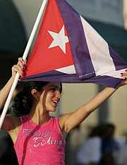 El exilio cubano celebr el estado de Castro en Miami. (Foto: EFE)