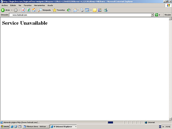 problema con hotmail problema con hotmail