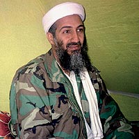 Escondido. Osama bin Laden en Helmand, al sur de Afganistán, en 1998.