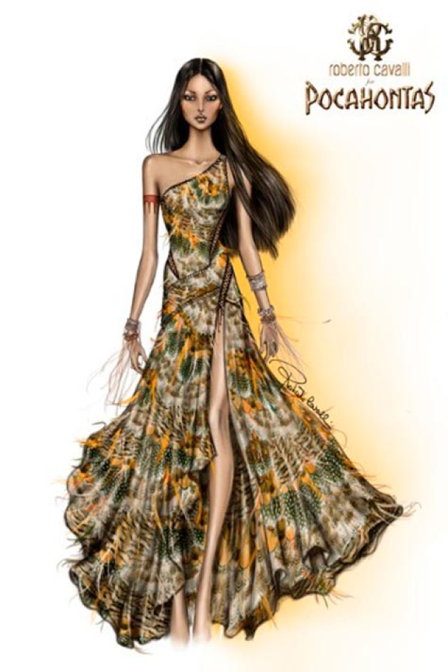 POCAHONTAS BY ROBERTO CAVALLI