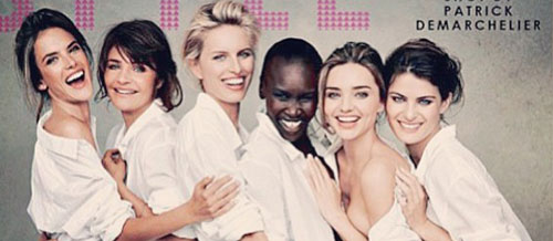 Foto: adelanto de la sesión que ha colgado en Instagram Miranda Kerr.