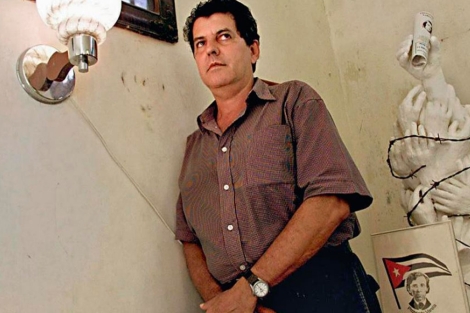 El disidente cubano, en su casa en La Habana. | EPA