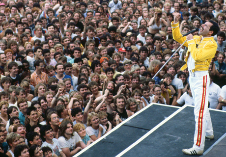 En Wembley, en 1986. | Corbis
